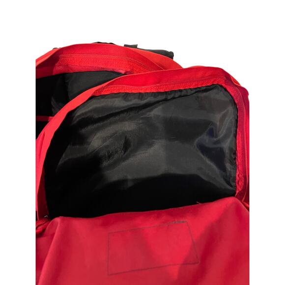 JanSport Right pack 3 Section Red Backpack - Picture 5 of 6